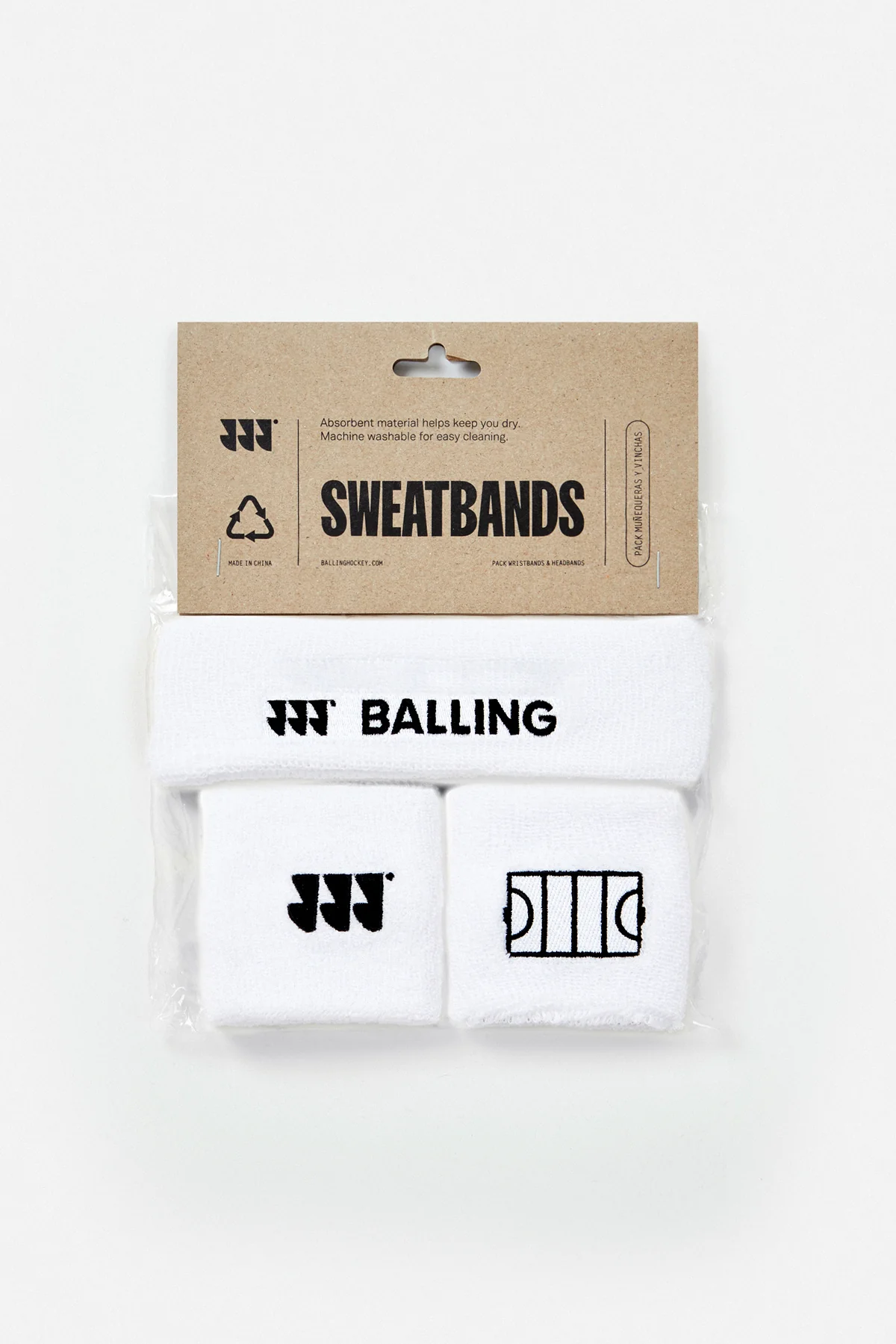 Sweatband Kit White - Image 3