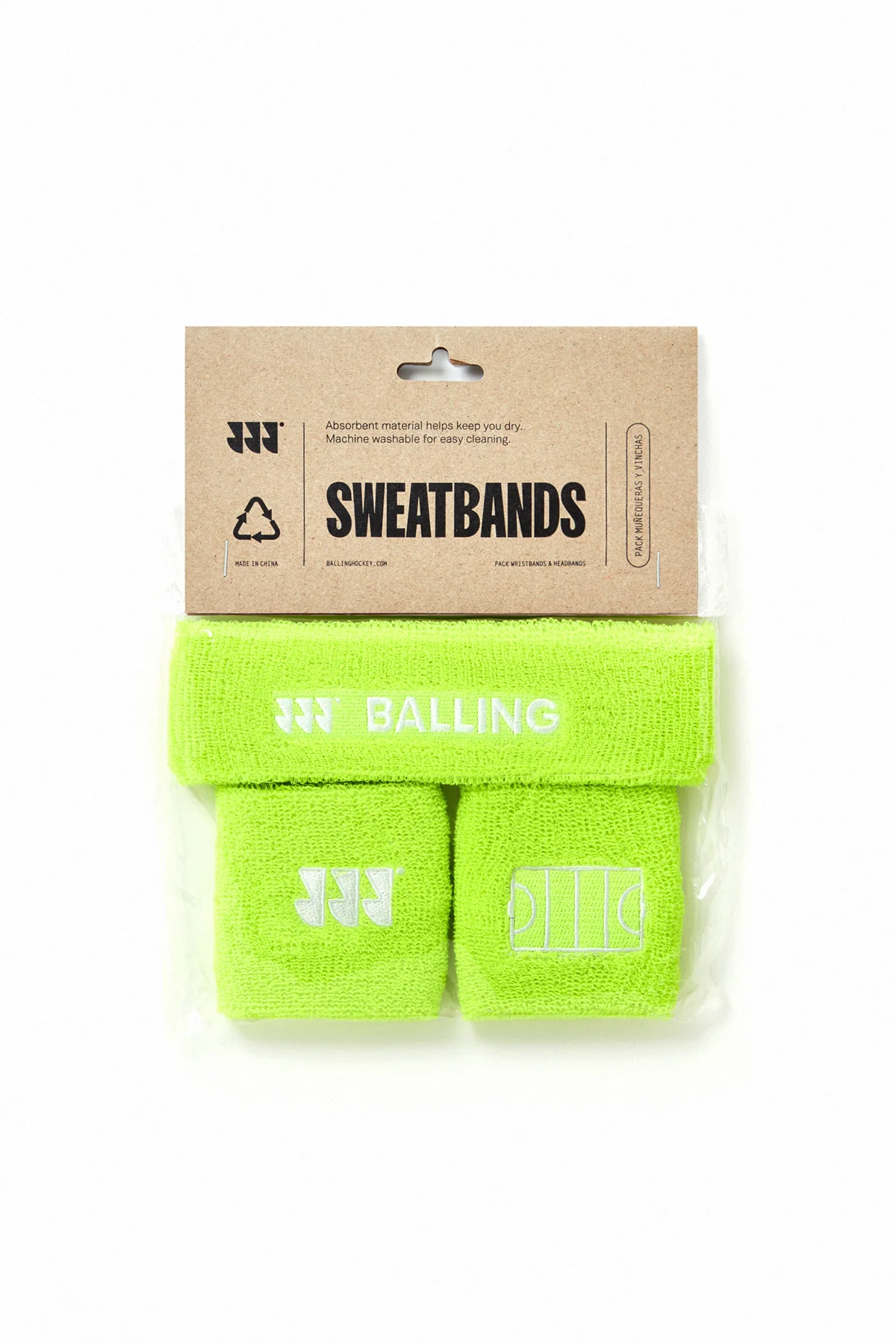 Sweatband Kit Yellow - Image 3